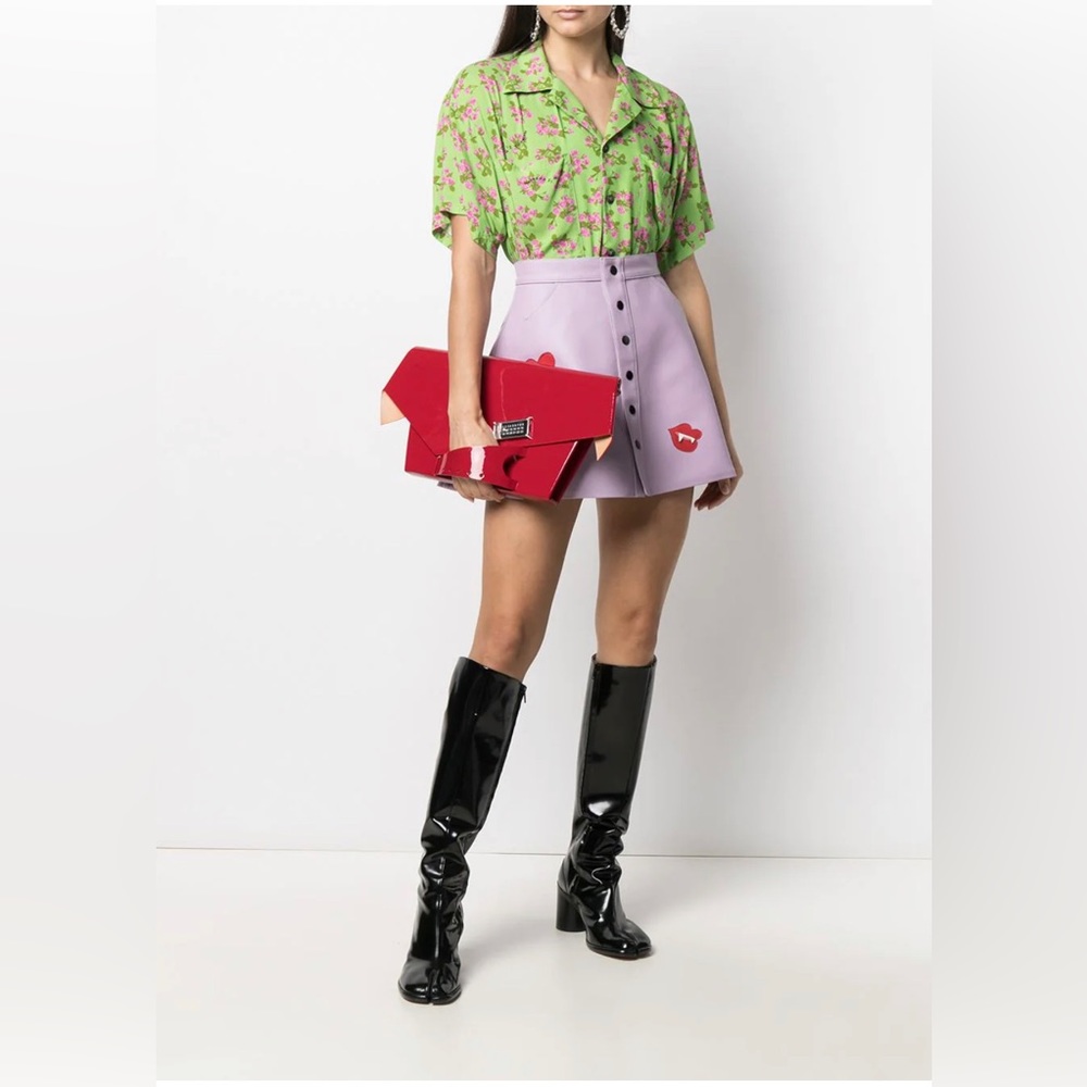 Natasha Zinko floral-print short-sleeve shirt